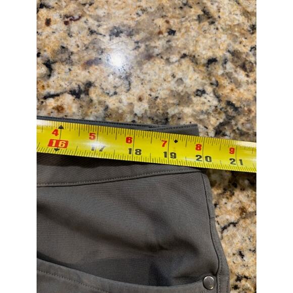 Lululemon ABC Pant Slim Fit Men’s Size 38 Style# M5AD9S Olive Green - Picture 5 of 9